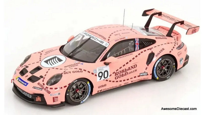 Porsche 911 GT3 Cup #90, Pink Pig 1:18 Diecast Model Car by IXO