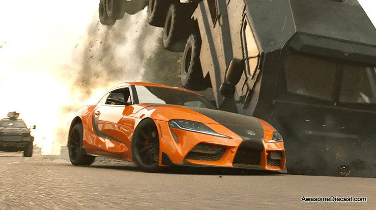 Toyota GR Supra, Metallic Orange/Black (Fast & The Furious) 1:64 Diecast Model Car by Original Model