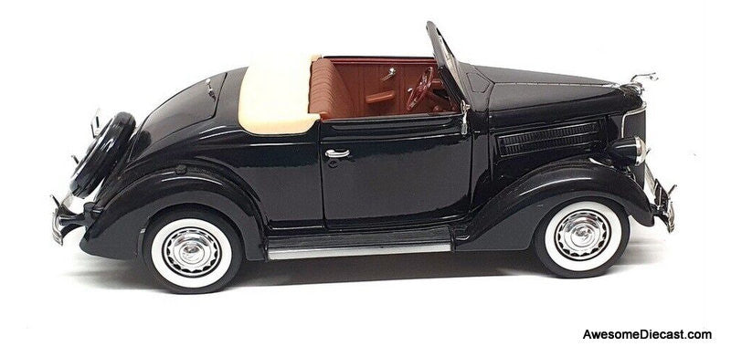 Welly 1:18 1936 Ford Deluxe Cabriolet, Dark Blue