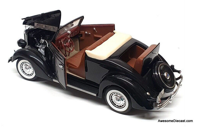 Welly 1:18 1936 Ford Deluxe Cabriolet, Dark Blue