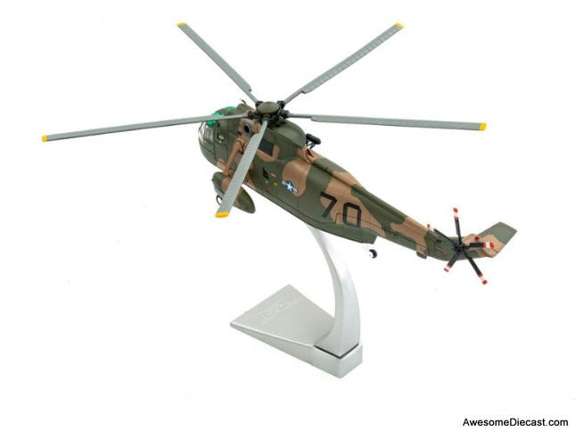 Sikorsky SH-3A Sea King, NV-70, HS-2 Golden Falcons, USS Hornet may 1967 1:72 Diecast Model Helicopter by Corgi