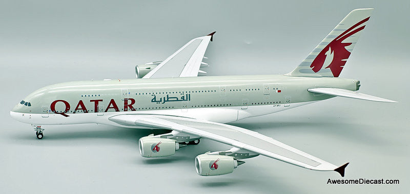Airbus A380-861: Qatar Airways (Reg #A7-APJ) 1:200 Diecast Model Plane by Inflight 200