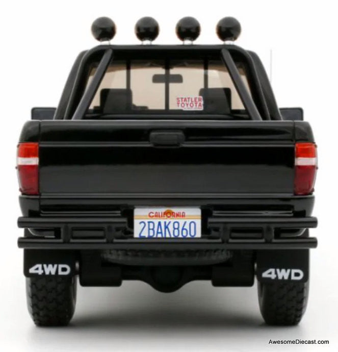 1985 Toyota Hilux SR5 Pick-Up Truck, Glossy Black 1:18 Resin Cast 1985 Toyota Hilux SR5 Pick-Up Truck, Glossy Black 1:18 Resin Cast