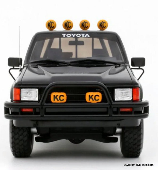 1985 Toyota Hilux SR5 Pick-Up Truck, Glossy Black 1:18 Resin Cast 1985 Toyota Hilux SR5 Pick-Up Truck, Glossy Black 1:18 Resin Cast