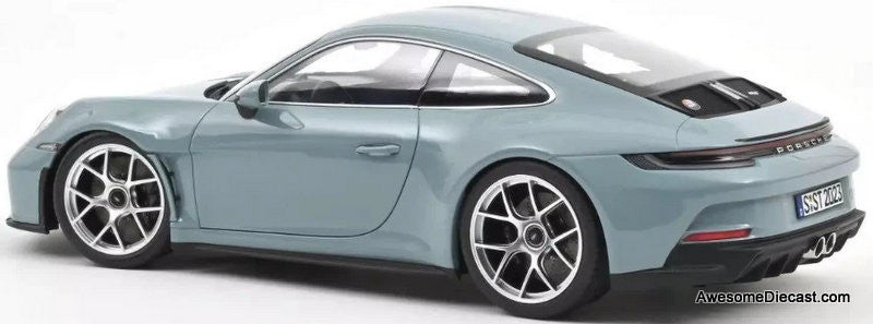 2023 Porsche 911 S/T, Meissen Blue 1:12 Diecast Model Car by Norev