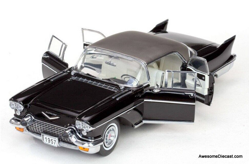 Sun Star 1:18 1957 Cadillac Eldorado Brougham, Black – Awesome