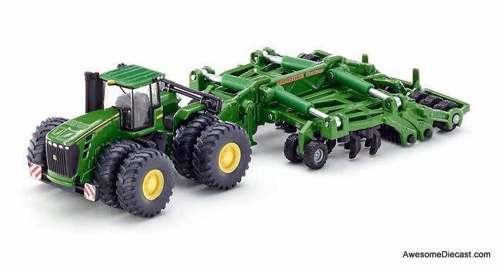 SIKU 1:87 John Deere 9630 Tractor w/ Amazone Cultivator