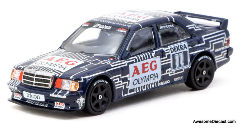 1989 Mercedes Benz 190E 2.5 16v #11 1:64 Diecast Model Car by Tarmac Works