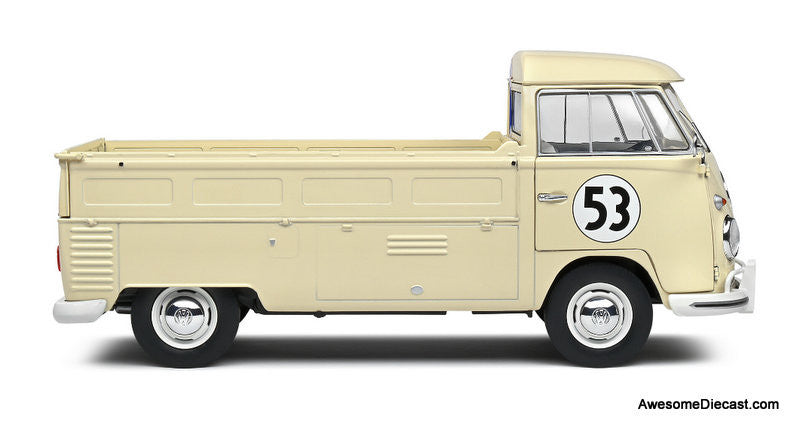 Solido 1:18 1950 Volkswagen T1 Pick-Up Racer #53, Cream