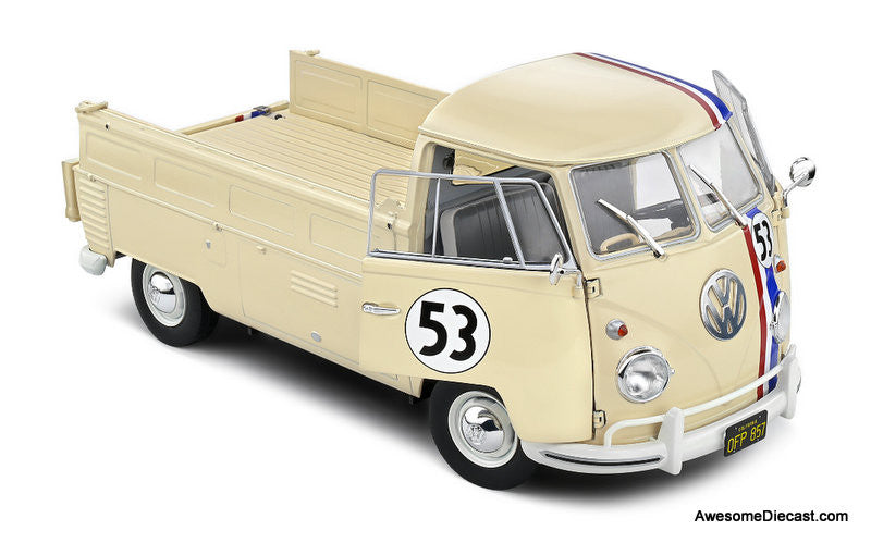 Solido 1:18 1950 Volkswagen T1 Pick-Up Racer #53, Cream