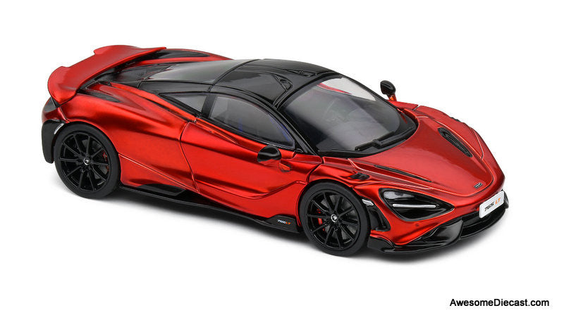 Solido 1:43 2020 McLaren 765LT V8 Bi-Turbo, Volcano Red