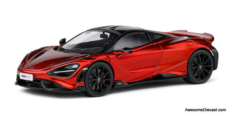 Solido 1:43 2020 McLaren 765LT V8 Bi-Turbo, Volcano Red