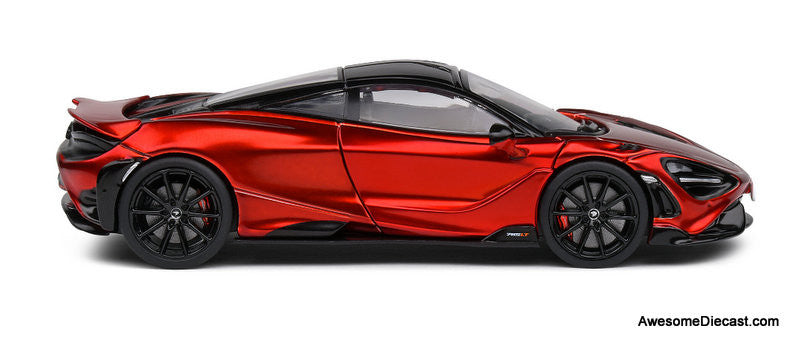 Solido 1:43 2020 McLaren 765LT V8 Bi-Turbo, Volcano Red