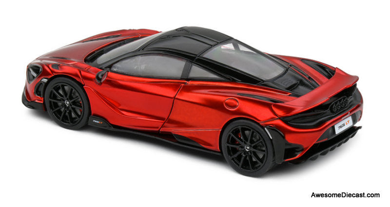 Solido 1:43 2020 McLaren 765LT V8 Bi-Turbo, Volcano Red