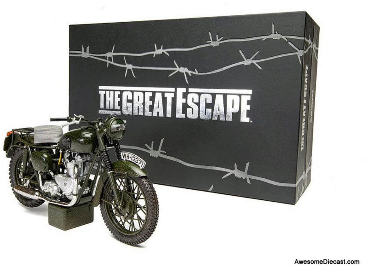 Corgi 1:12 Triumph TR6 Trophy (Weathered): The Great Escape
