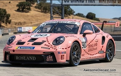 Porsche 911 GT3 Cup #90, Pink Pig 1:43 Diecast Model Car by IXO
