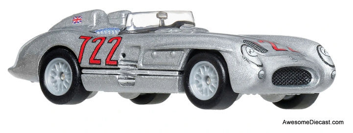 Hot Wheels Premium Team Transporter Mercedes-Benz 300 SLR & Mercedes-Benz Renntransporter 1:64 Diecast Model Vehicles by Hot Wheels