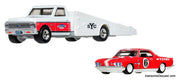 Hot Wheels Premium Team Transporter Chevrolet Corvair Yenko Stinger & Chevy Ramp Truck 1:64 Diecast Model Vehicles by Hot Wheels