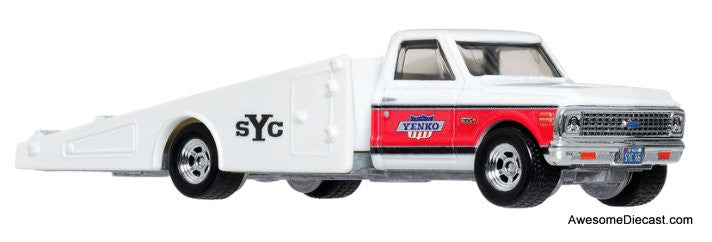 Hot Wheels Premium Team Transporter Chevrolet Corvair Yenko Stinger & Chevy Ramp Truck 1:64 Diecast Model Vehicles by Hot Wheels