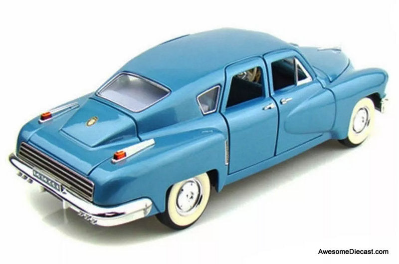 1948 Tucker Torpedo, Metallic Blue 1:18 Diecast Model Car by American Mint