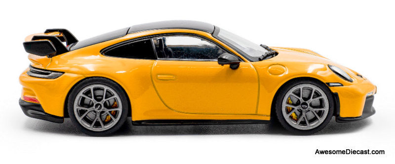 2023 Porsche 911 (992) GT3, Signal Yellow 1:43 Diecast Model Car by Solido