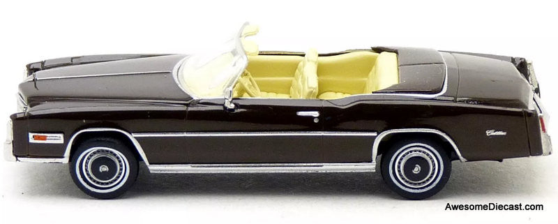 1976 Cadillac Eldorado Convertible, Brown Metallic 1:87 ABS