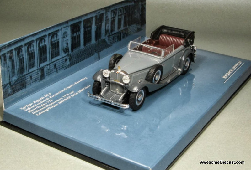 Minichamps 1:43 1929 Maybach Zeppelin DS8 Convertible, Gray