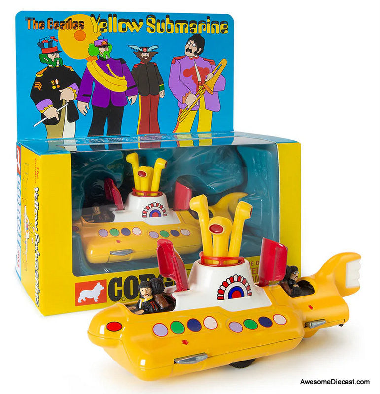 洋楽 BEATLES Yellow Submarine (RARE SET!!) The Beatles Yellow Submarine 1:36 Diecast Model Vehicle by Corgi