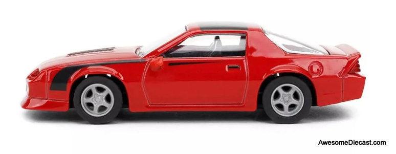 1985 Chevrolet Camaro, Red 1:64 Diecast Model Car by Majorette