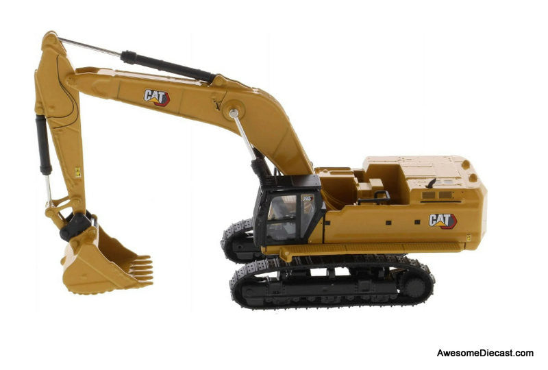 Cat 395 Next Generation Hydraulic Excavator GP Version w/2 additional Work Tools 1:87 Diecast Model Vehicle by Diecast Masters
