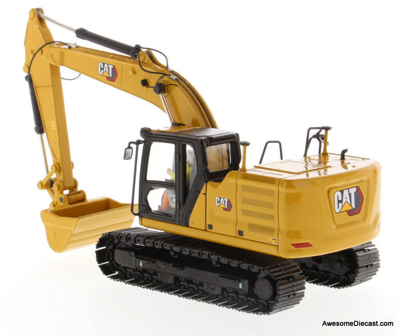 Cat 323 Hydraulic Excavator w/4 New Work-Tools, Yellow (Next