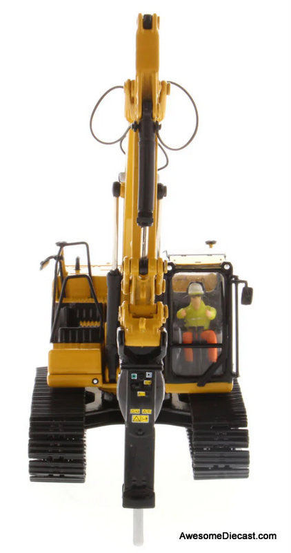 Cat 323 Hydraulic Excavator w/4 New Work-Tools, Yellow (Next