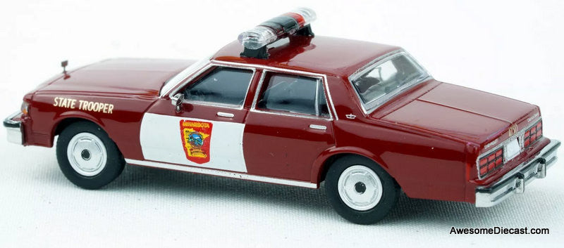 1987 Chevrolet Caprice: Minnesota State Police 1:87 ABS Plastic Model Car by Brekina