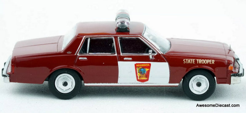 1987 Chevrolet Caprice: Minnesota State Police 1:87 ABS Plastic Model Car by Brekina