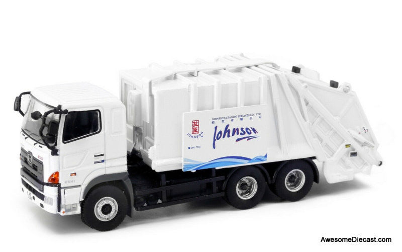 Tiny City 1:76 HINO 700 Garbage Collection Truck: Johnson