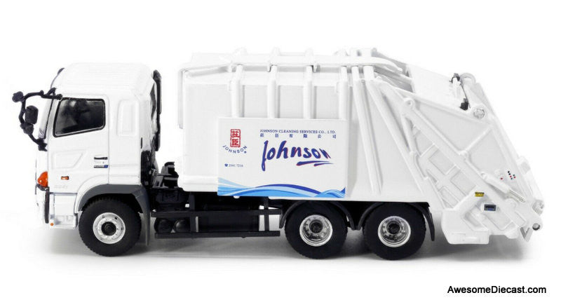 Tiny City 1:76 HINO 700 Garbage Collection Truck: Johnson
