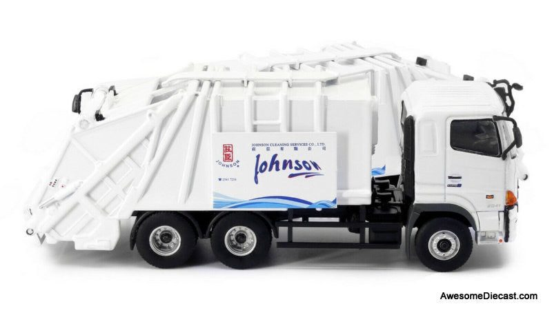 Tiny City 1:76 HINO 700 Garbage Collection Truck: Johnson