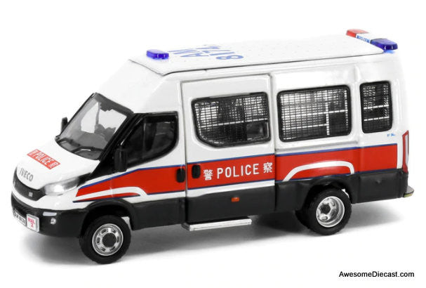 Tiny City 1:76 IVECO Daily Police Patrol Car: Hong Kong Police Railway District