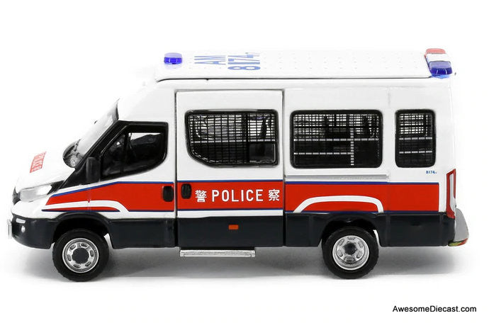 Tiny City 1:76 IVECO Daily Police Patrol Car: Hong Kong Police Railway District