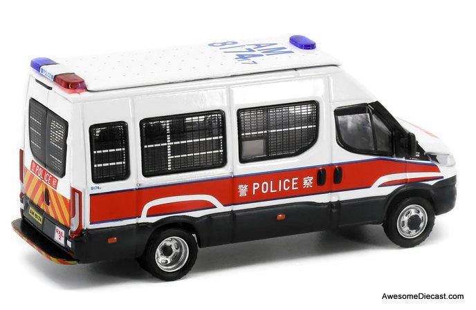 Tiny City 1:76 IVECO Daily Police Patrol Car: Hong Kong Police Railway District
