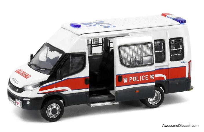 Tiny City 1:76 IVECO Daily Police Patrol Car: Hong Kong Police Railway District