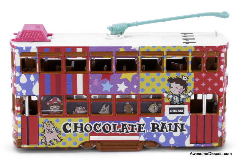 Tiny City 1:120 Hong Kong "Ding Ding" Chocolate Rain Tram