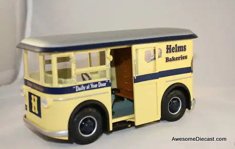 JuDees Collectibles 1:24 1931 Divco Twin Coach: Helms Bakery, Yellow