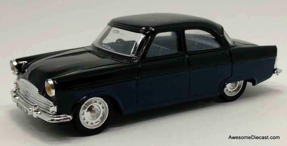 Corgi 1:43 1956  Ford Zodiac Sedan, Black/Blue