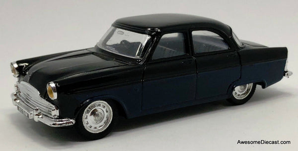 Corgi 1:43 1956 Ford Zodiac Sedan, Black/Blue – Awesome Diecast LLC