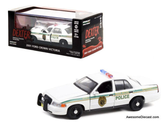 Greenlight 1:43 2001 Ford Crown Victoria Police Car: Miami Dade Police Department