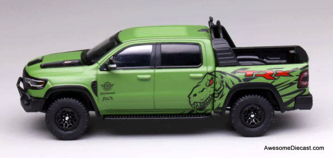 Dodge Ram 1500 SRX Sports Pick-Up Truck, Green 1:64 Diecast Model
