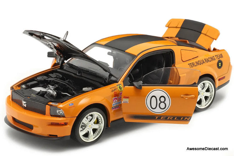 Shelby Collectibles 1:18 2008 Shelby Terlingua Mustang, Orange/Black
