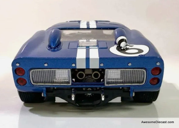 Shelby Collectibles 1:18 1966 Ford GT-40 Mk11 #6, Metallic  Blue: Le Mans 24 Hours