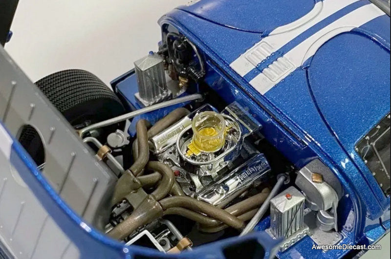 Shelby Collectibles 1:18 1966 Ford GT-40 Mk11 #6, Metallic  Blue: Le Mans 24 Hours
